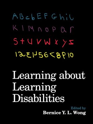 cover image of Learning About Learning Disabilities